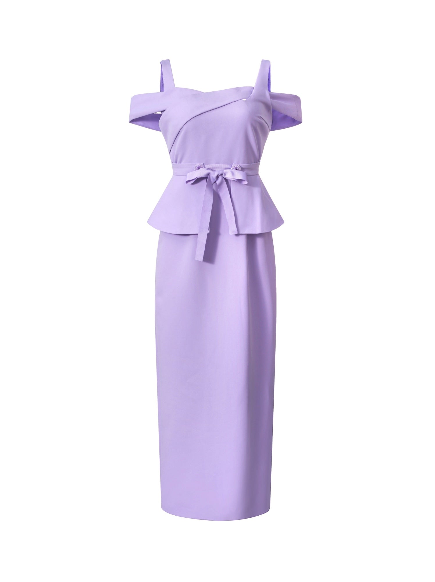 Cross Shoulder Dress - Femi9 EG