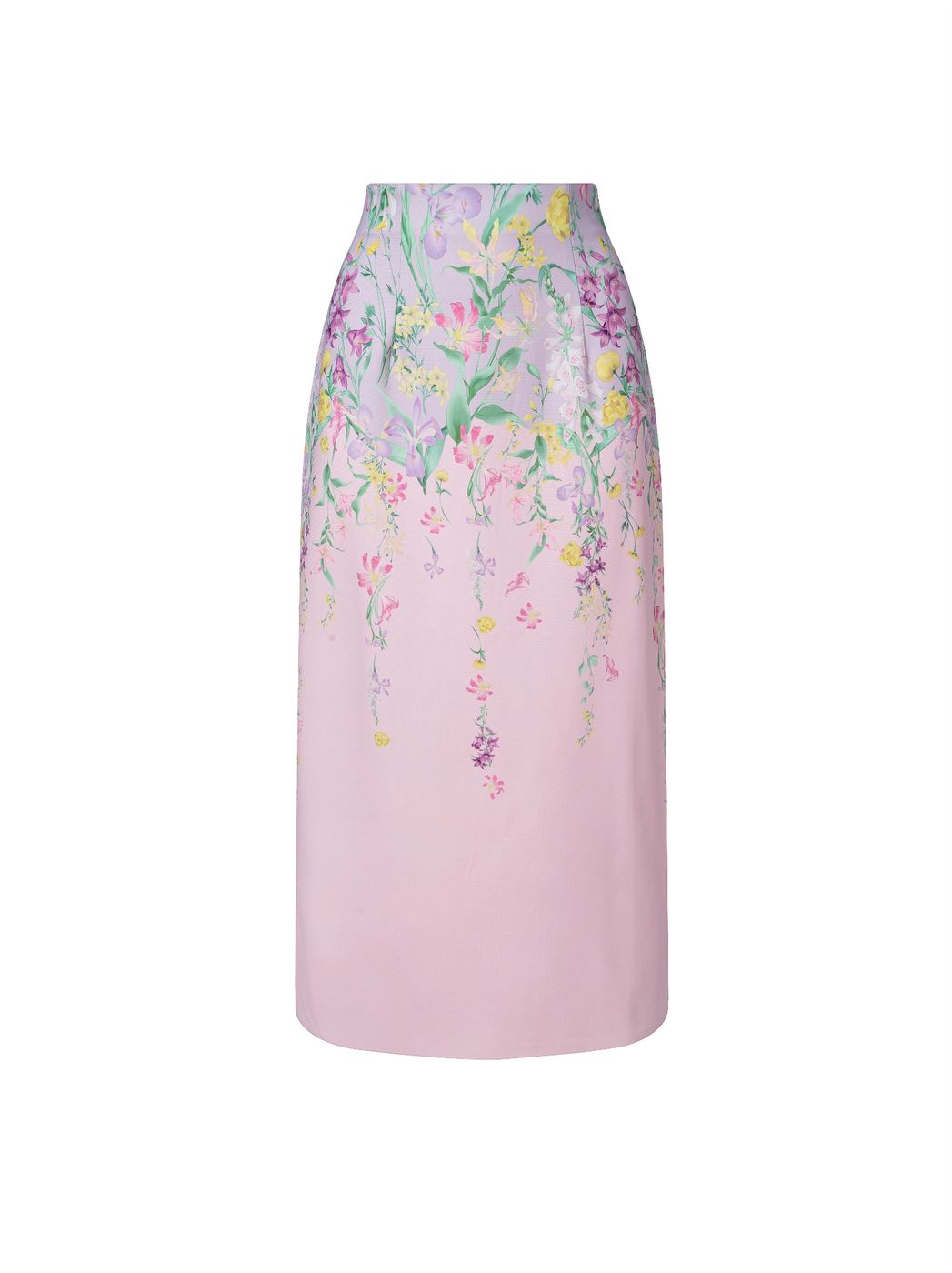 Pencil Floral Print Skirt - Femi9 EG