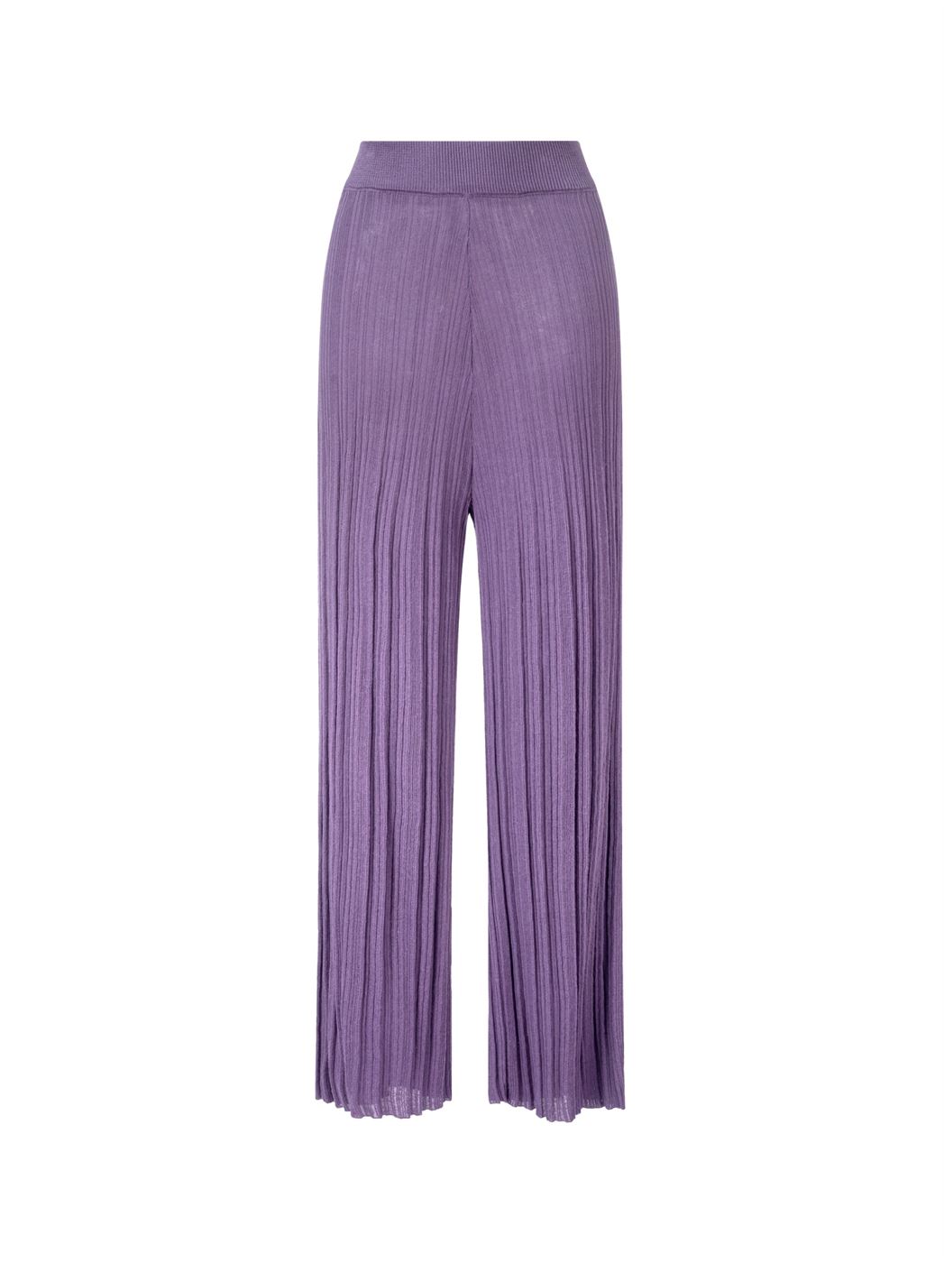 Wide Leg Knit Pants - Femi9 EG
