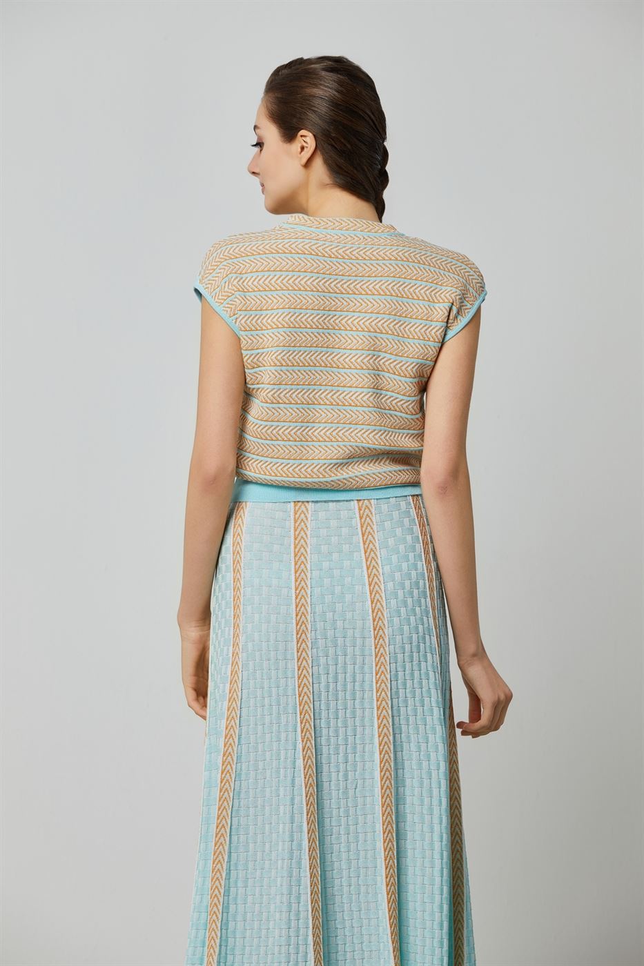 Stripe Knitted Top - Femi9 EG