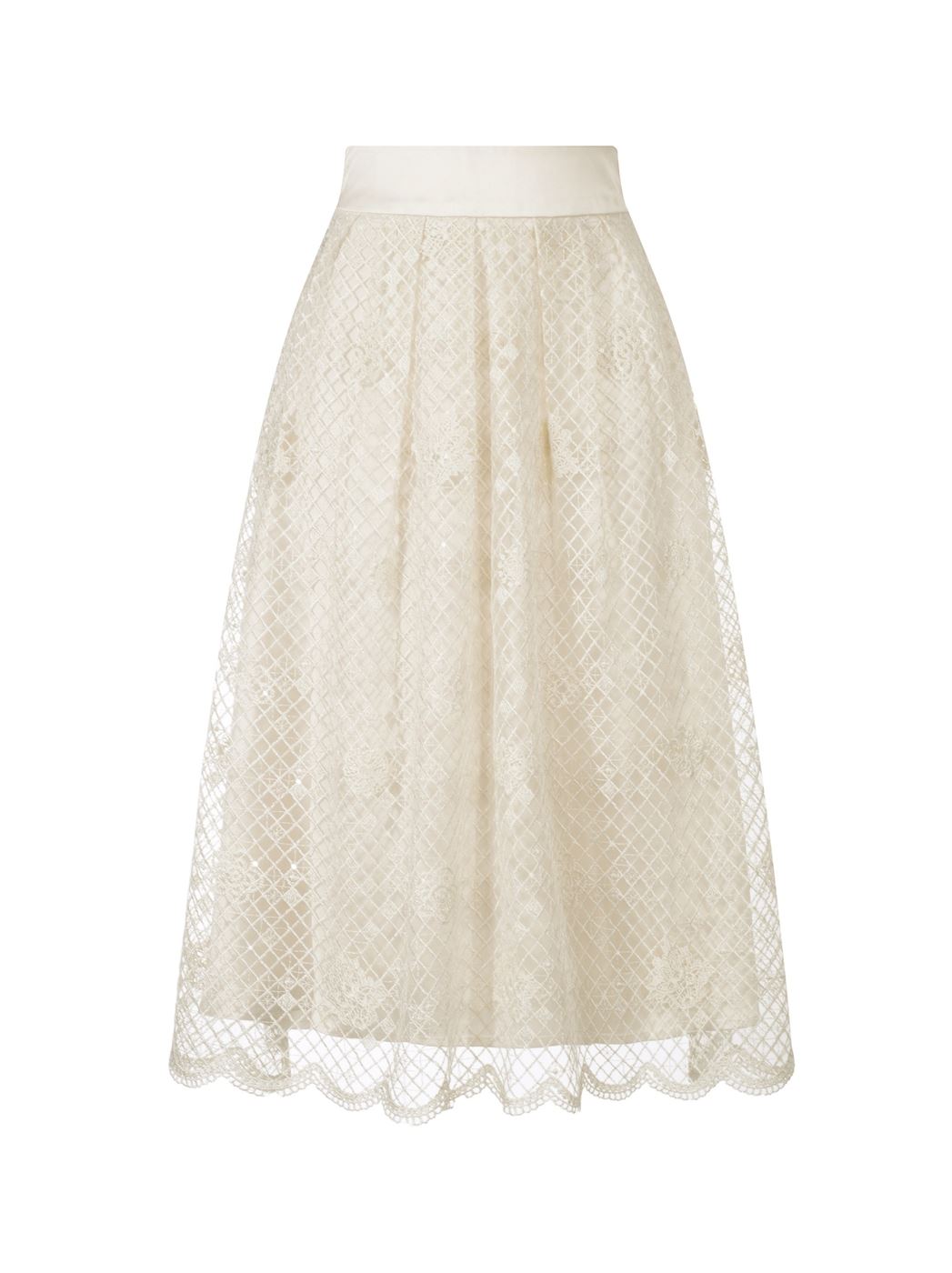Lace Midi Skirt - Femi9 EG