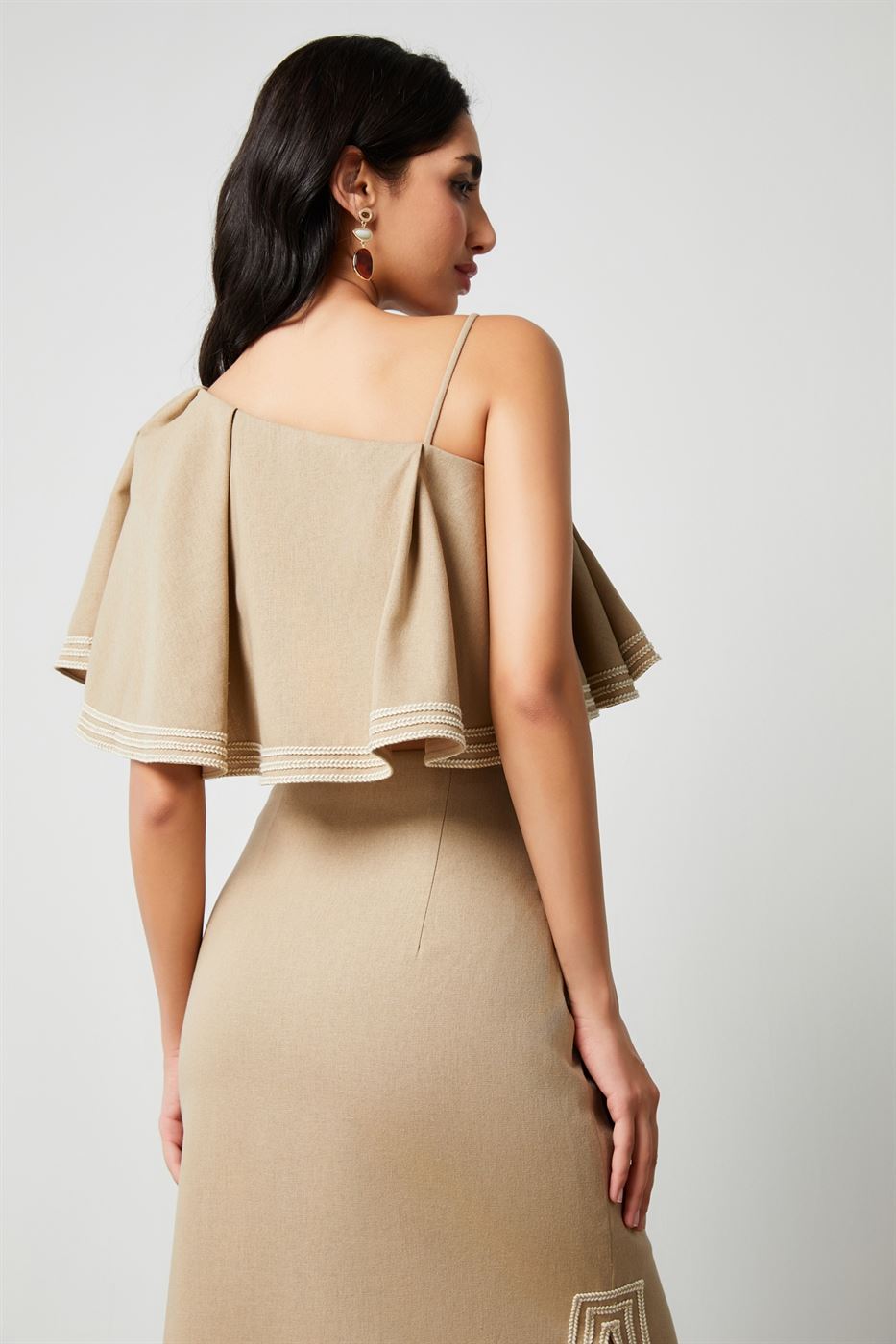 Asymmetric Ruffle Top - Femi9 EG