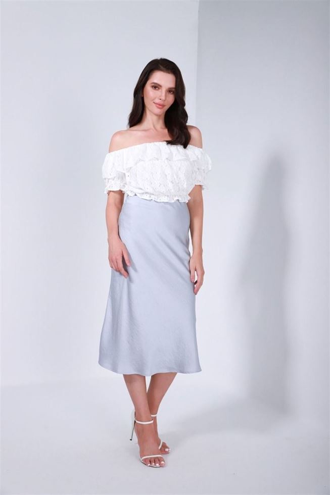 Lace Cropped Top - Femi9 EG