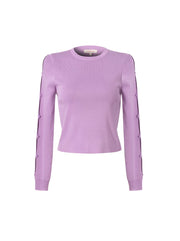 Cut Out Sleeve Slim Top - Femi9 EG