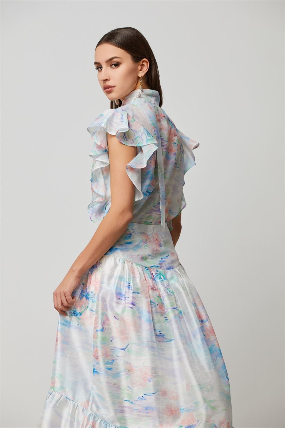 Printed Sleeveless Top - Femi9 EG