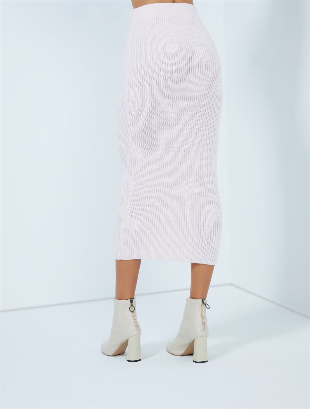 Knited Long Pencil Skirt - Femi9 EG