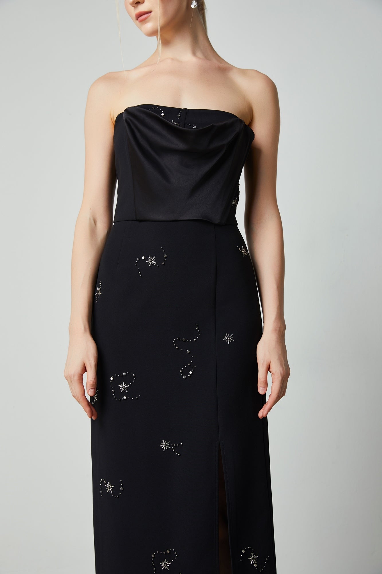 Sleeveless Embellished Top - Femi9 EG