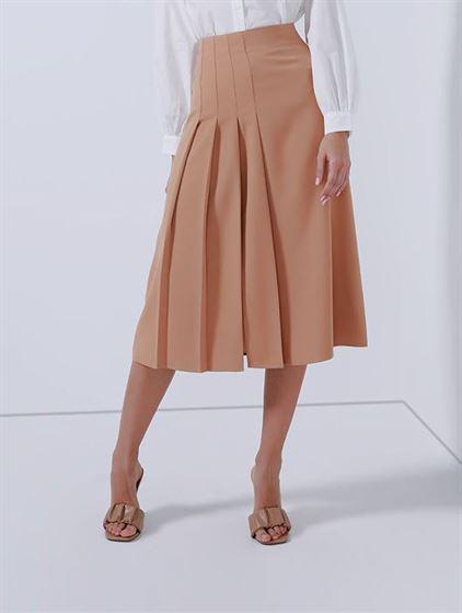 Side Pleats Skirt - Femi9 EG