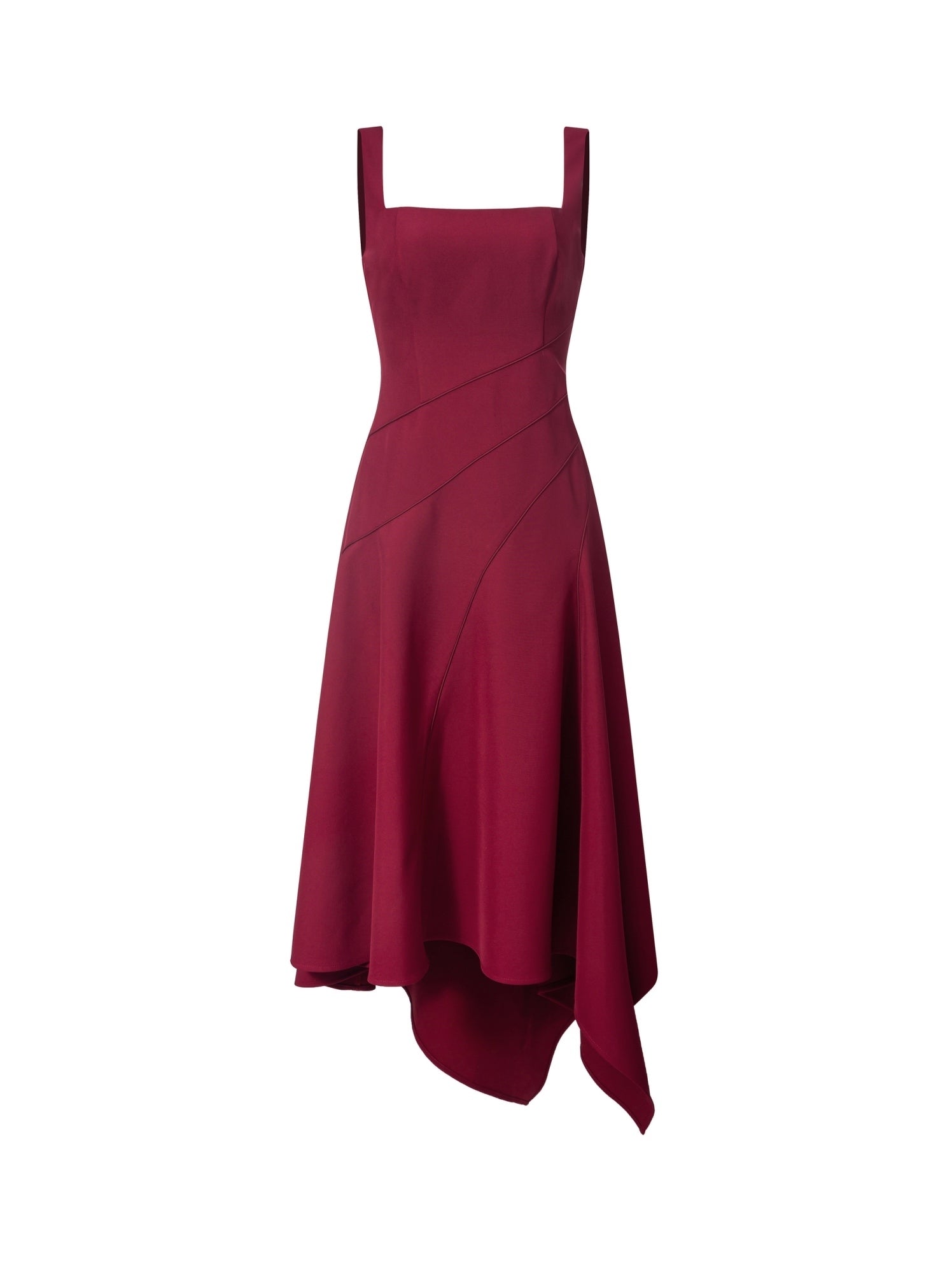 Asymmetrical Hem Dress - Femi9 EG