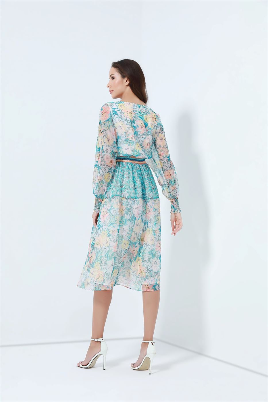 Allover Printed Dress - Femi9 EG