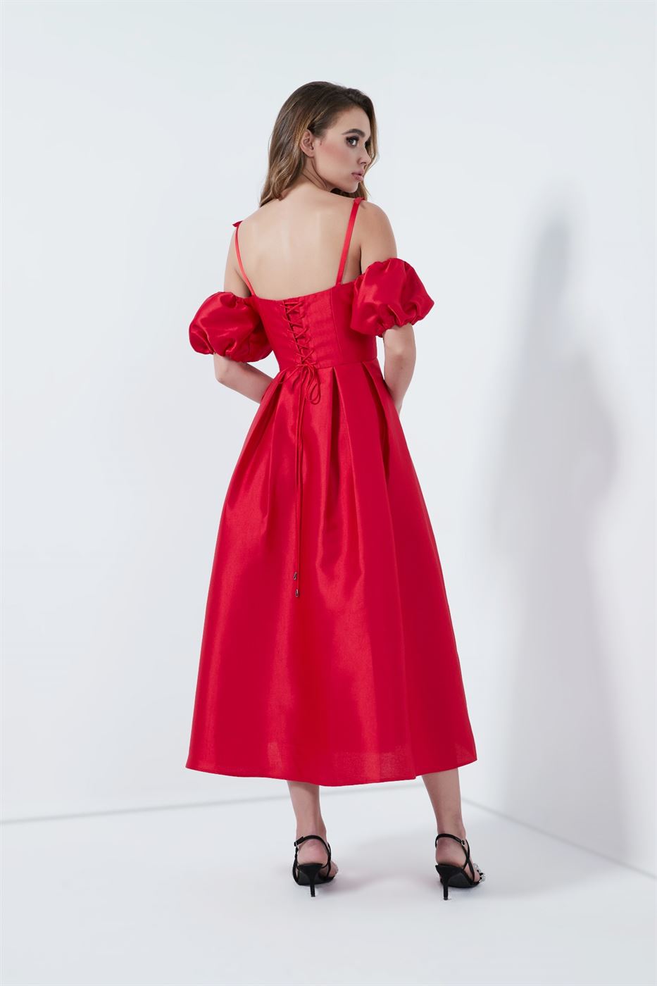 Short Sleeve Midi Dress - Femi9 EG