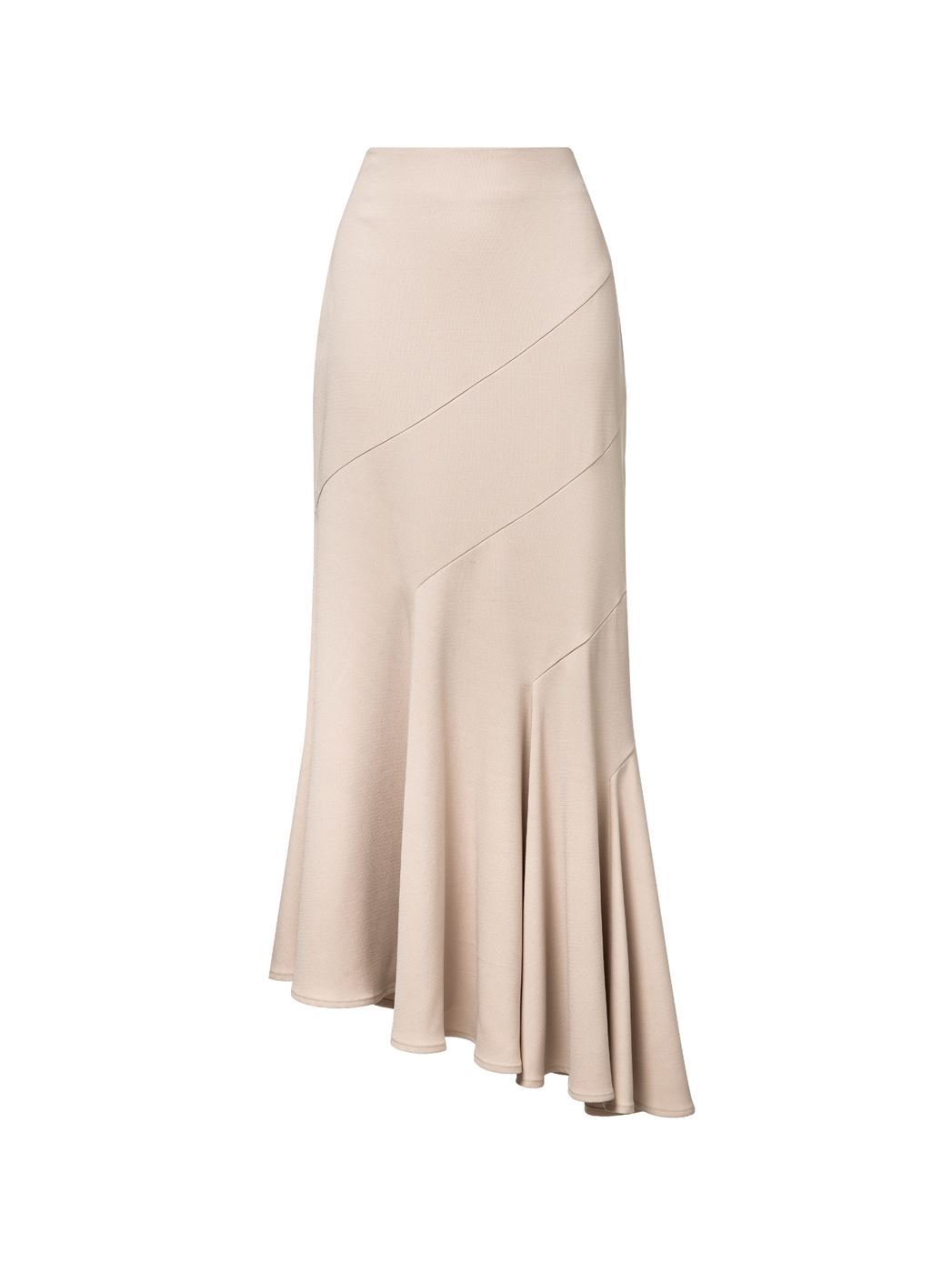 Fit And Flair Asymmetric Skirt - Femi9 EG