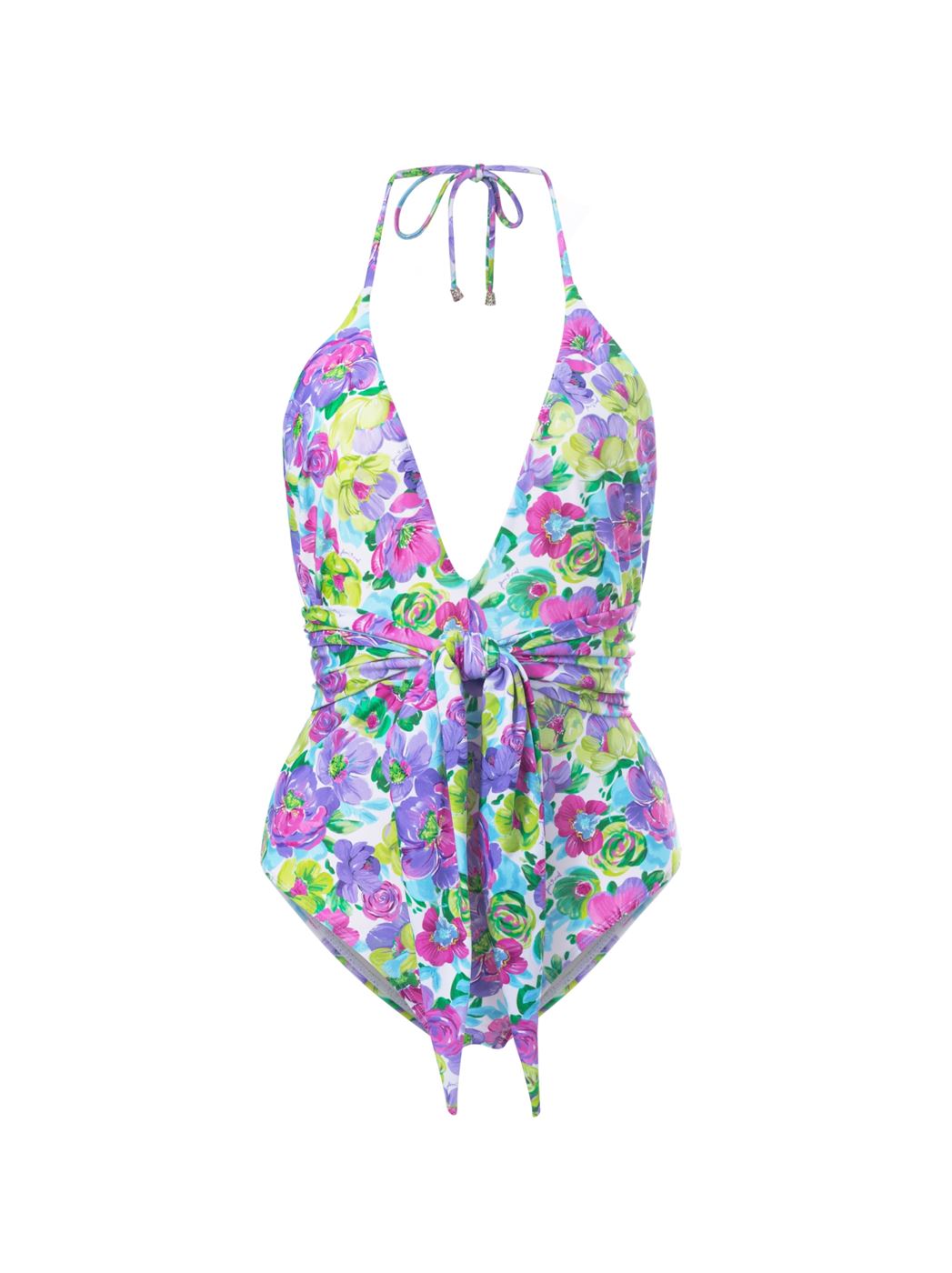 Floral Print Swimsuit - Femi9 EG