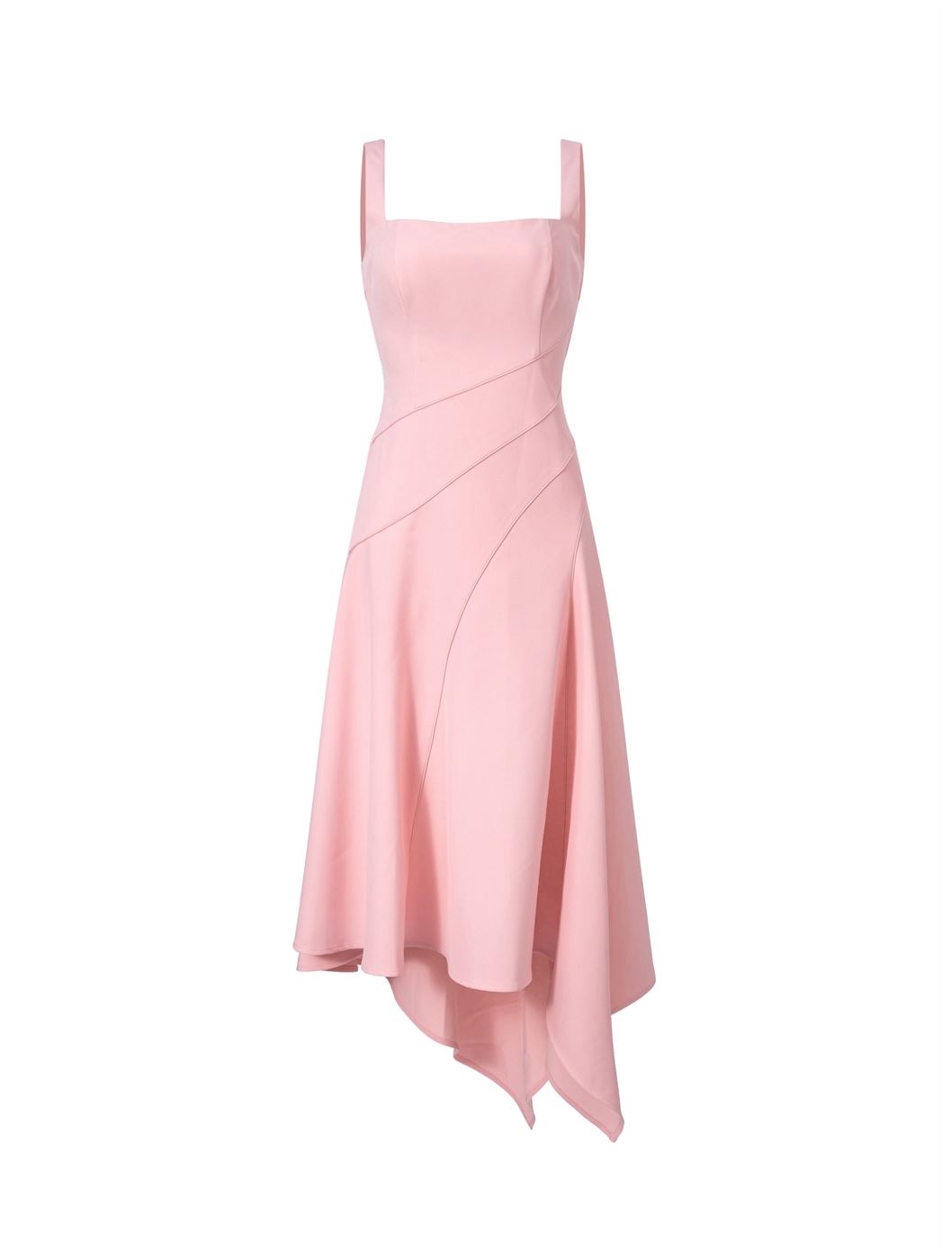 Asymmetrical Hem Dress - Femi9 EG