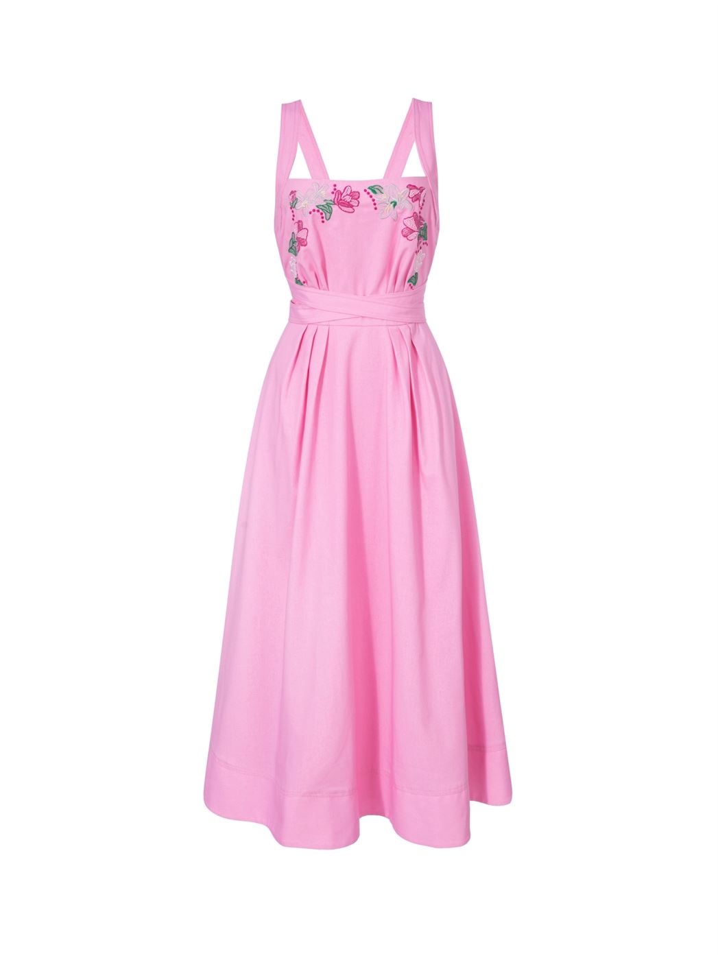 Floral Embroidery Dress - Femi9 EG