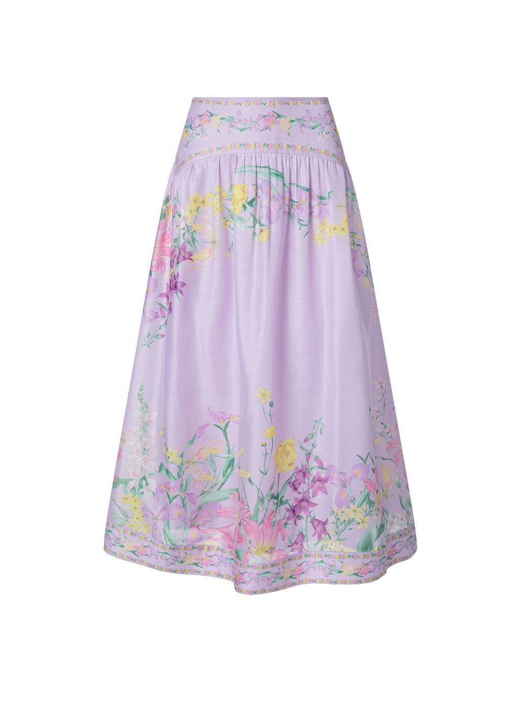A-Line Floral Skirt - Femi9 EG