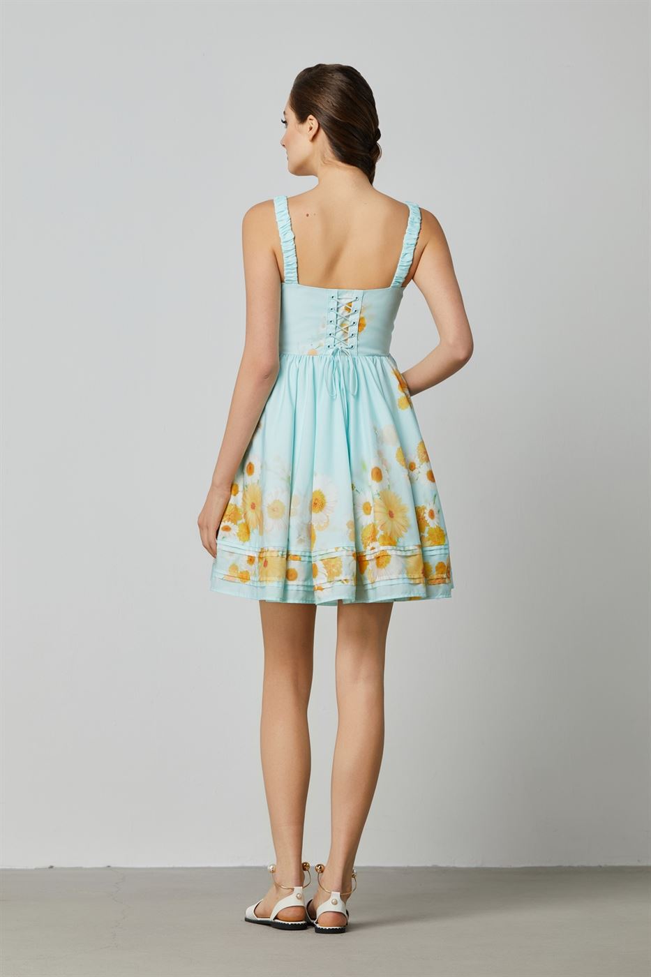 All Over Printed Short Dress - Femi9 EG
