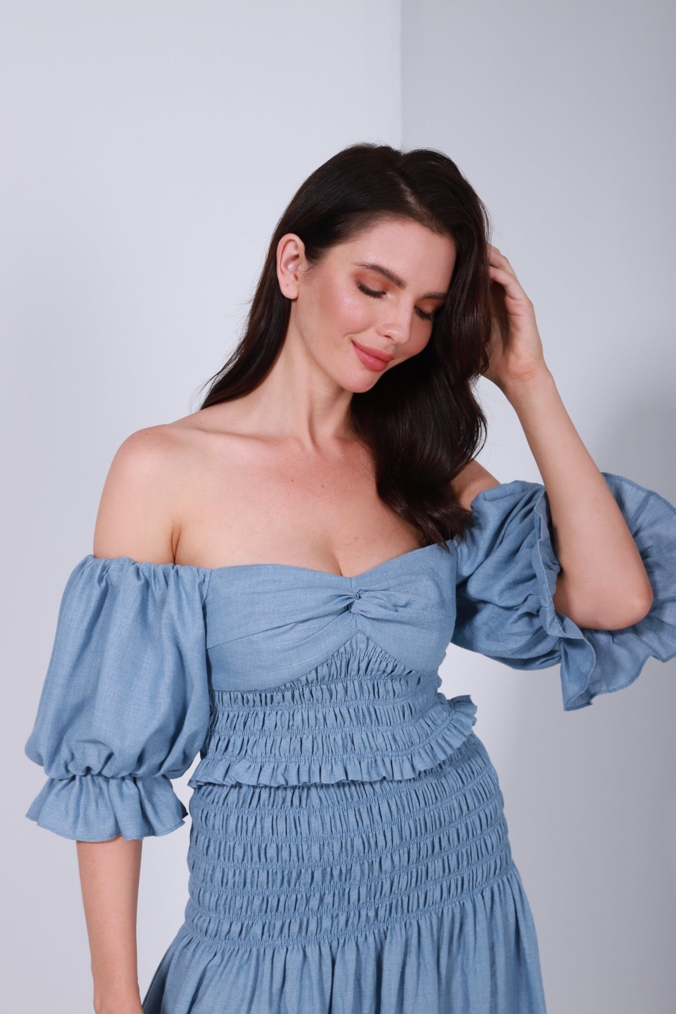 Puff Sleeves Top - Femi9 EG
