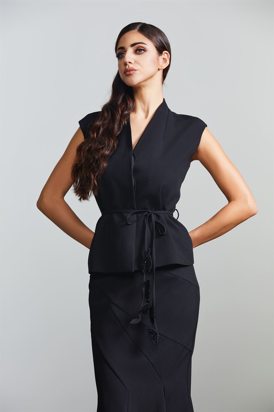 V Neck Vest - Femi9 EG