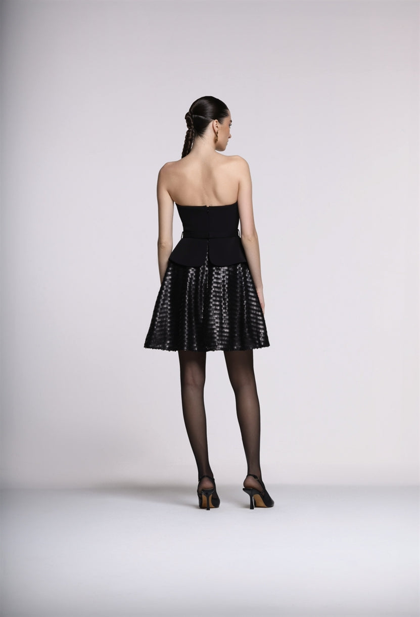 Off Shoulder Sequin Dress - Femi9 EG