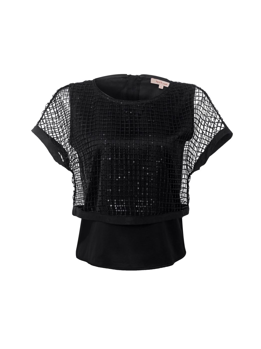 Embellished Sheered Blouse - Femi9 EG