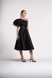 Ruffled Midi Dress - Femi9 EG
