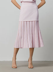 Cable Detal Midi Skirt - Femi9 EG