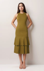 Layered  Knit Dress - Femi9 EG