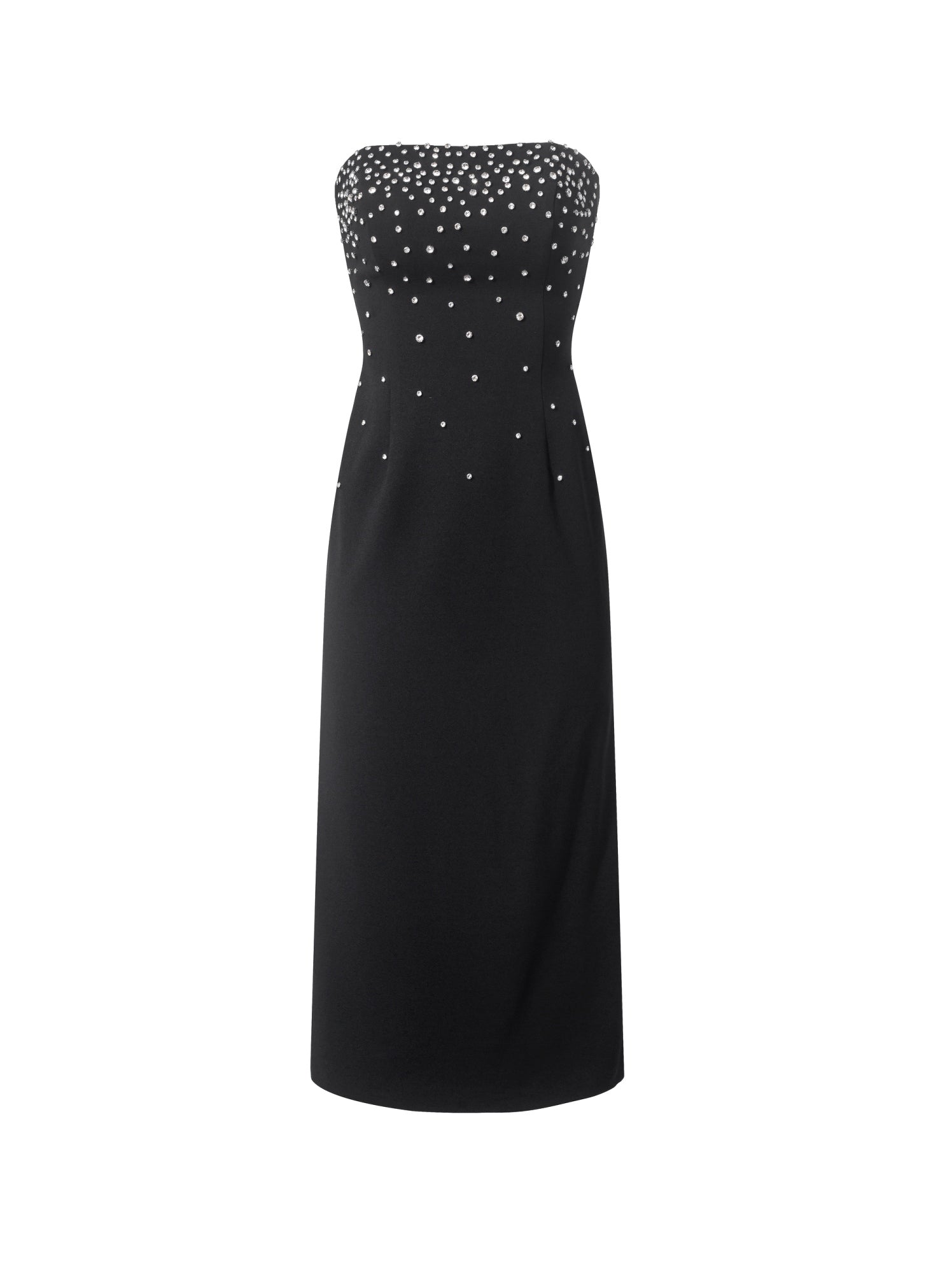 Crystal Embellishments Dress - Femi9 EG