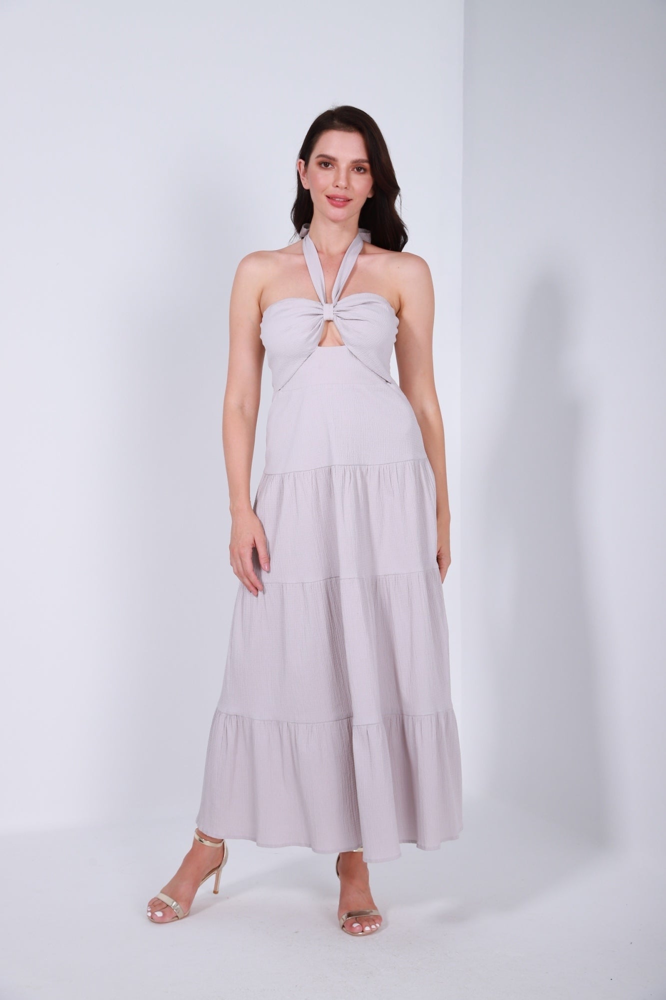 Cut Out Maxi Dress - Femi9 EG
