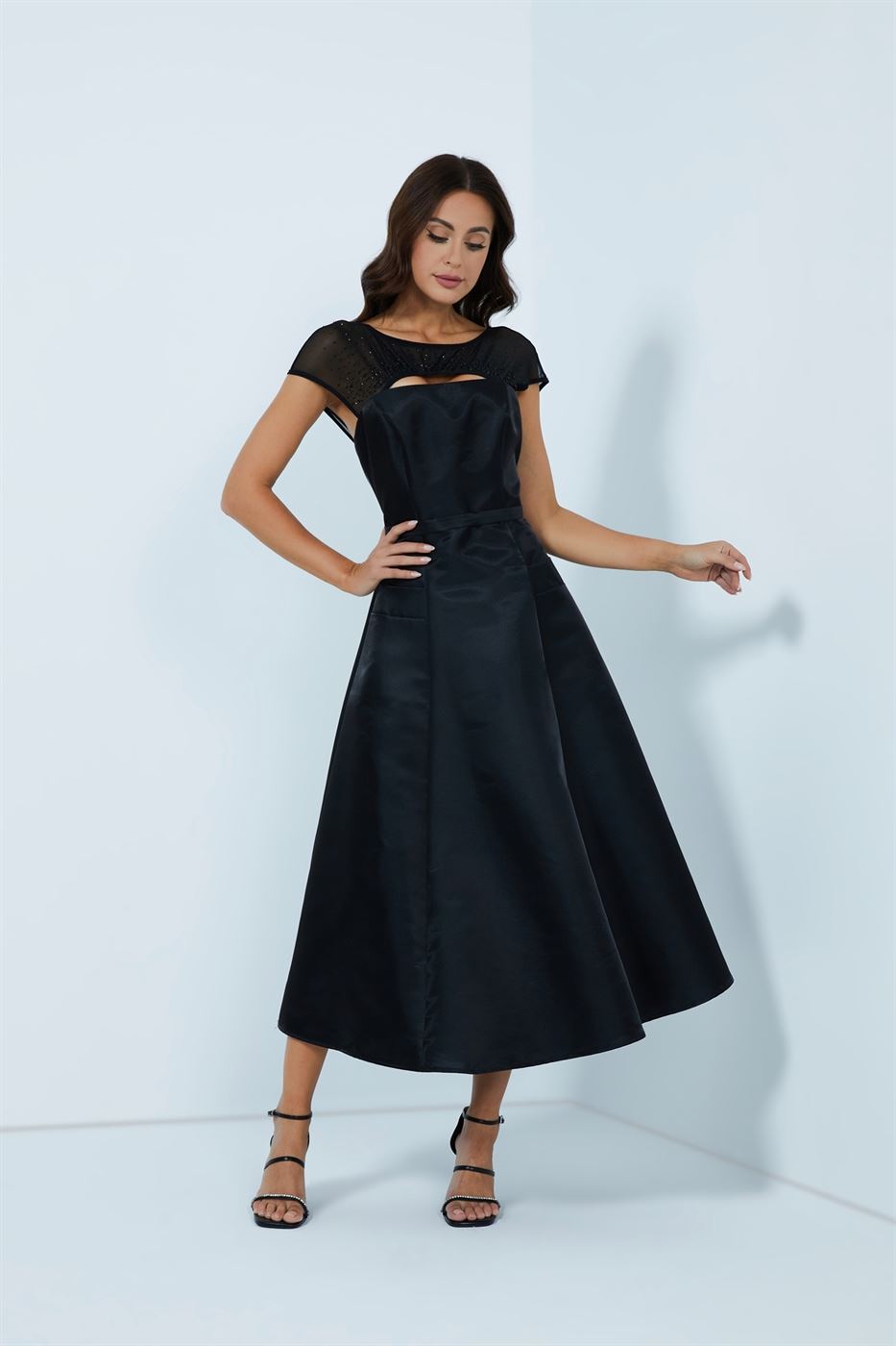 Dress With Deading Details - Femi9 EG