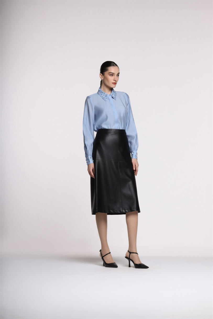 A Shape Pu Skirt - Femi9 EG