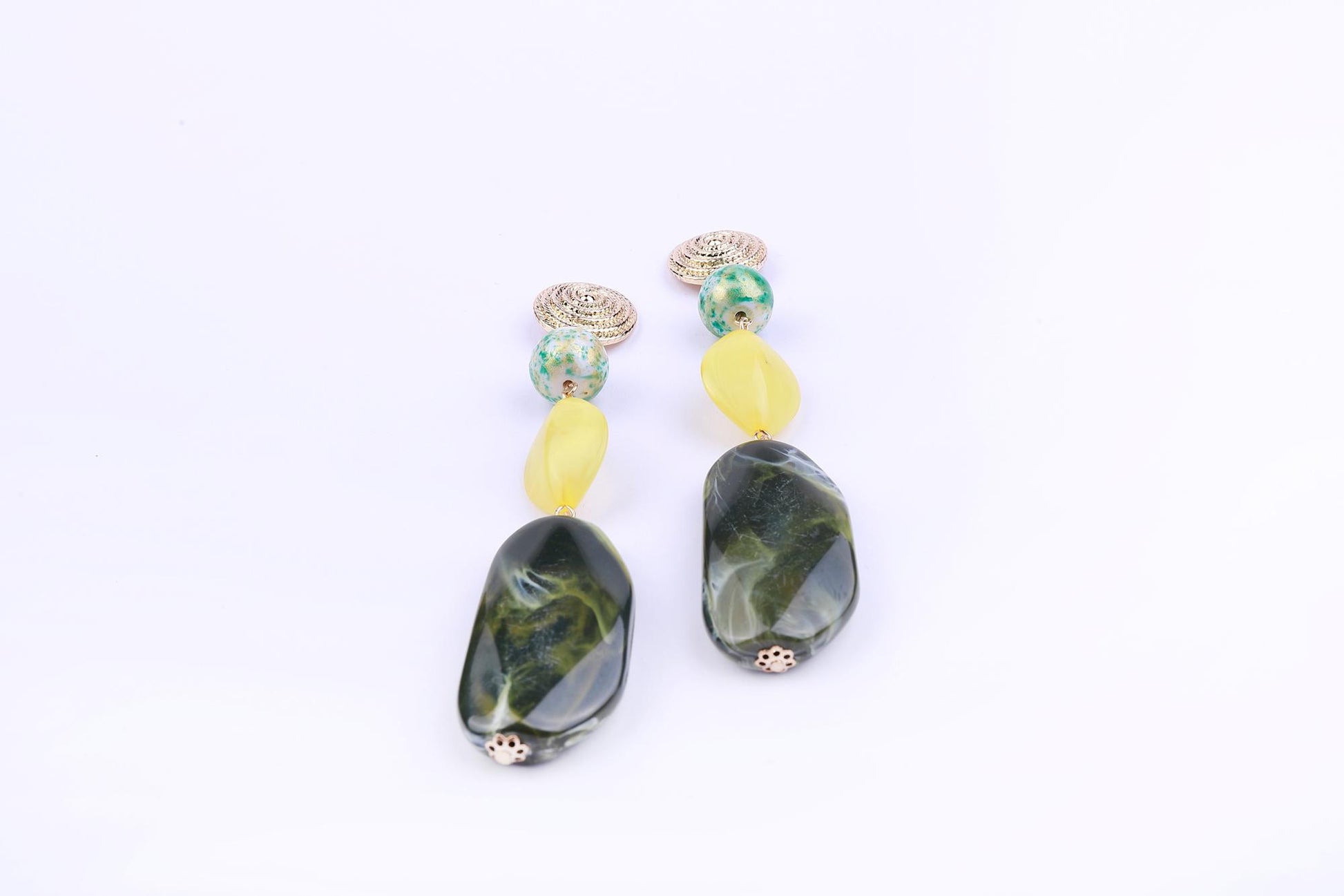 Dropped Stones Earrings - Femi9 EG