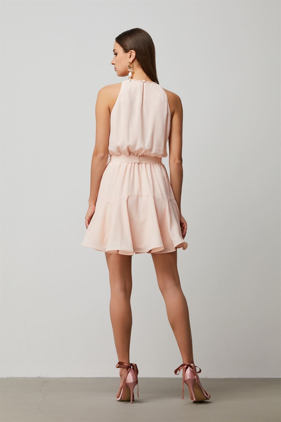 Chiffon Mini Dress - Femi9 EG