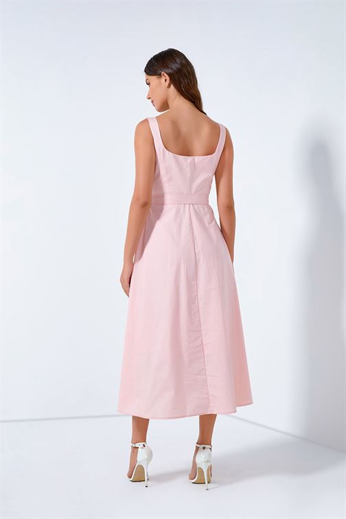 Cotton Embroidery Dress - Femi9 EG
