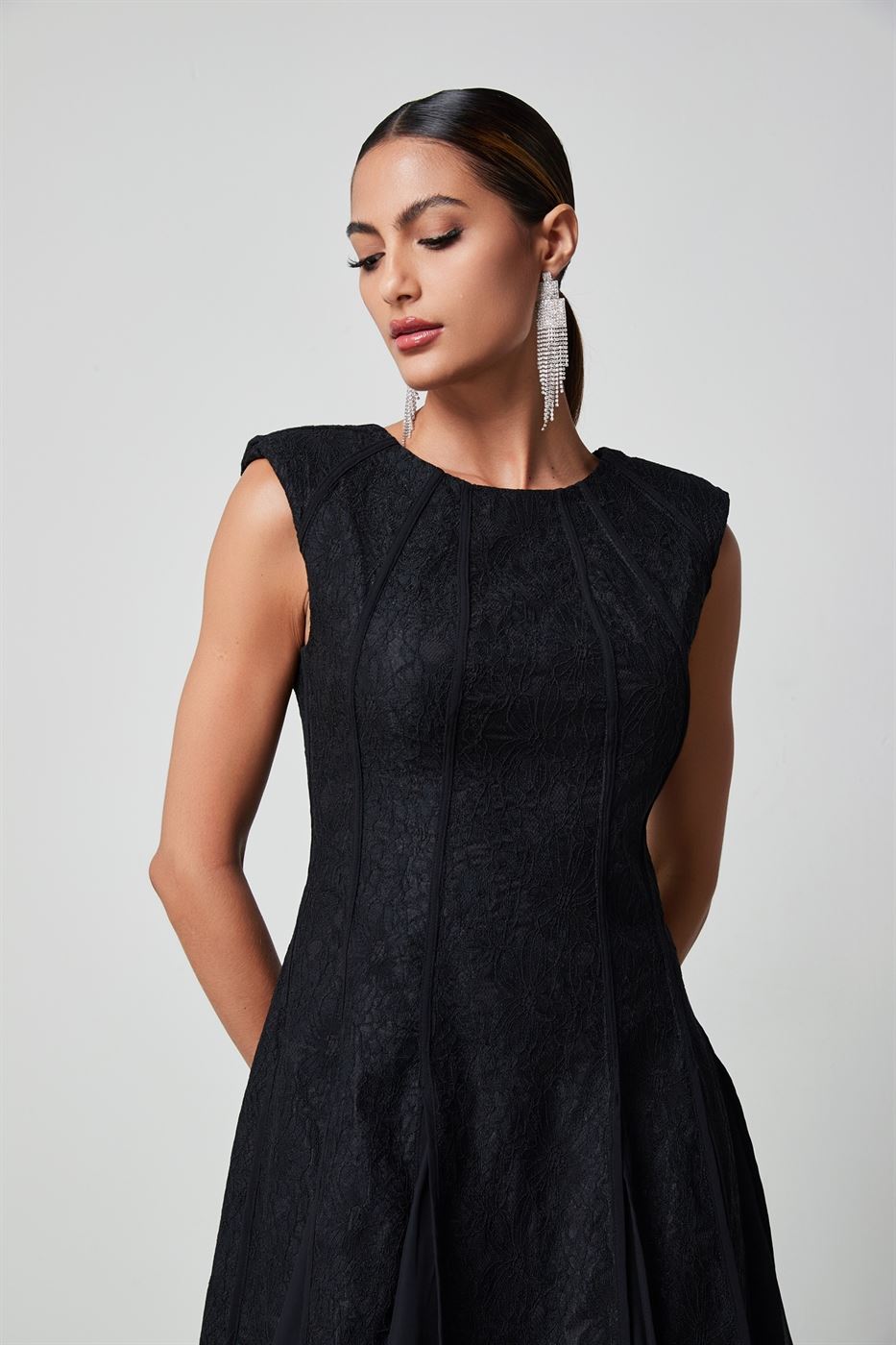 Lace Mini Dress - Femi9 EG