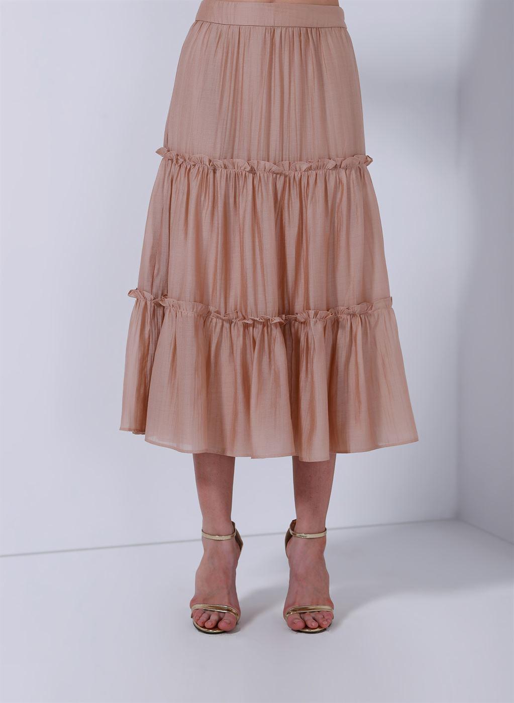 Tiered Highwaist Skirt - Femi9 EG
