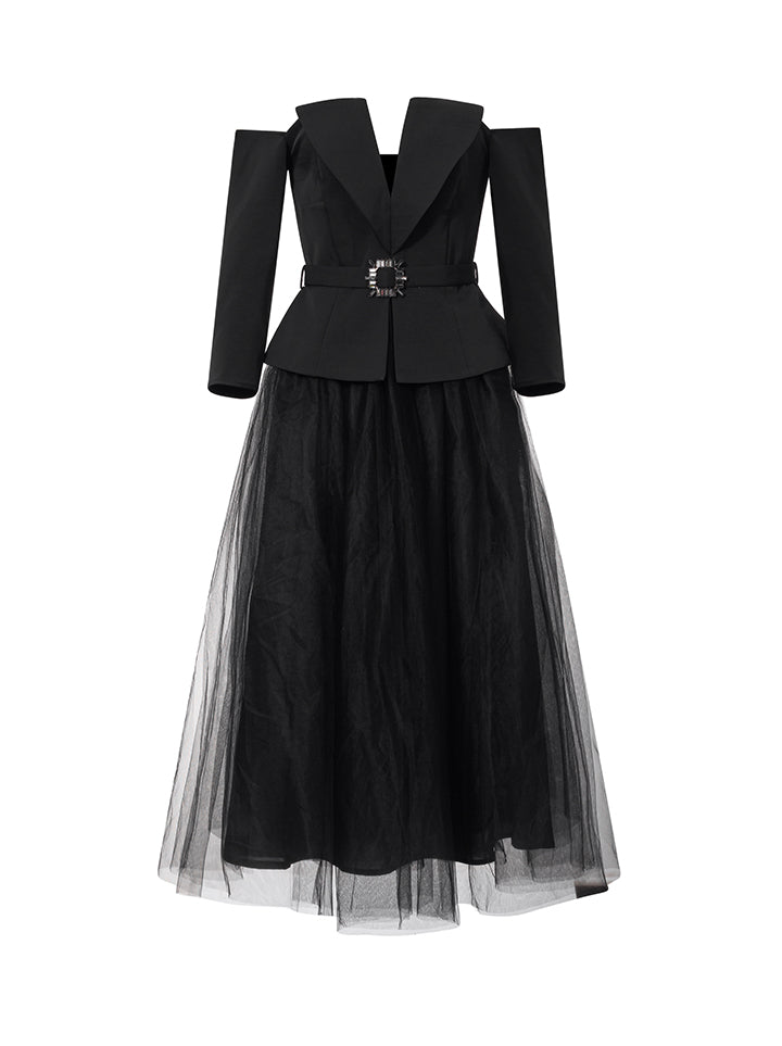 Off Shoulder Dress - Femi9 EG