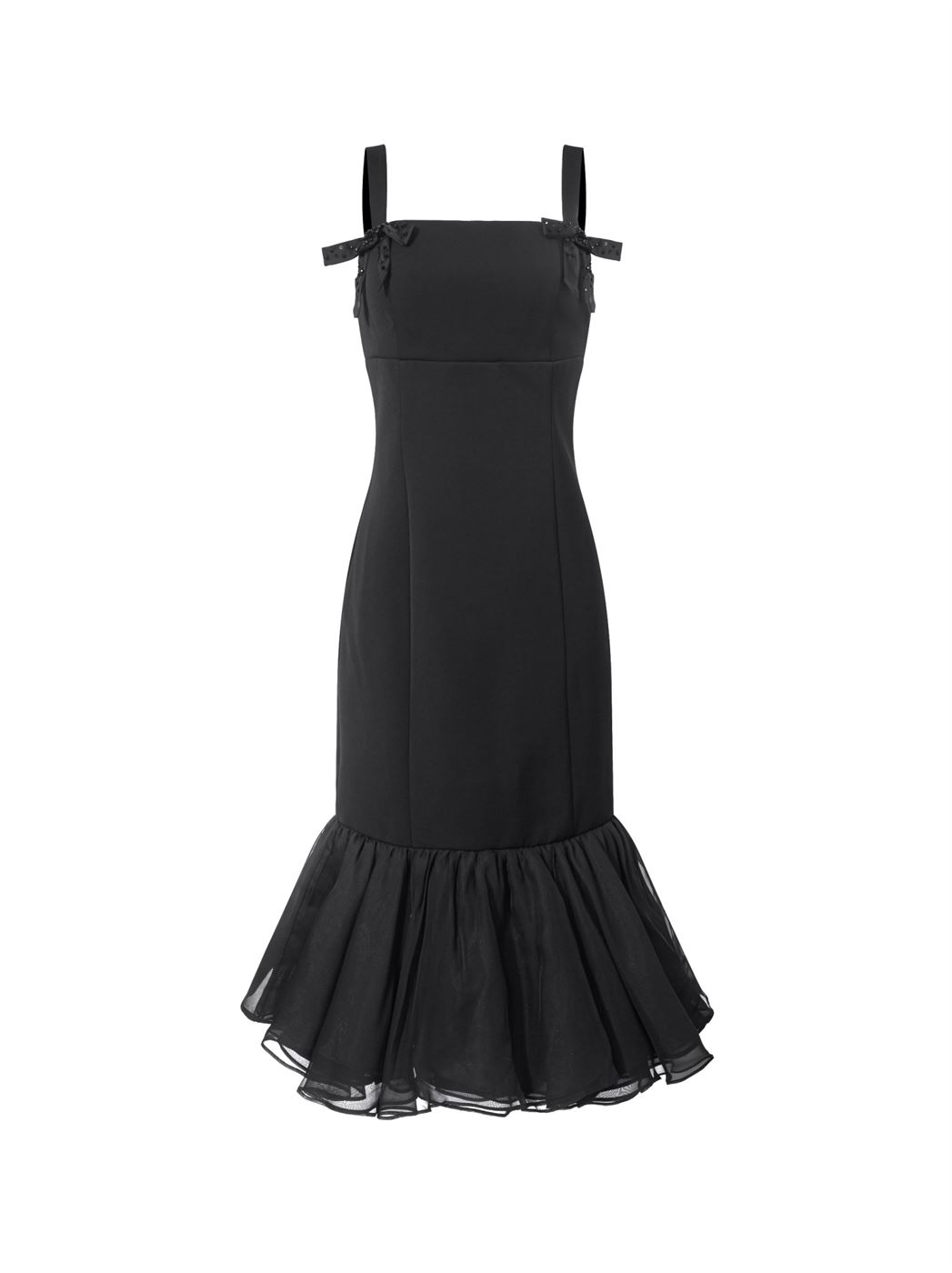 Ruffled Hem Dress - Femi9 EG
