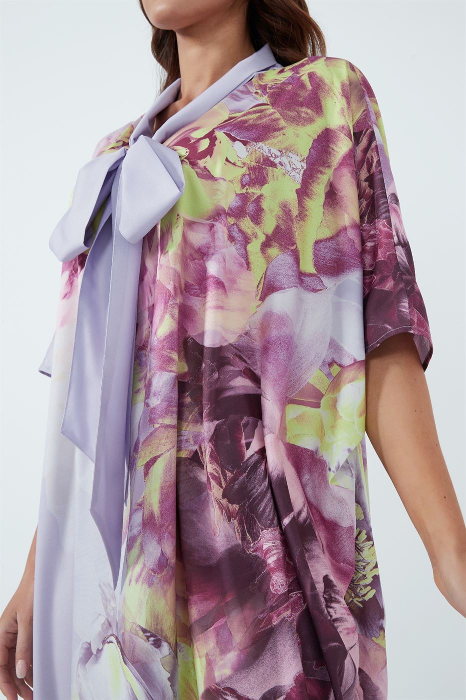 Printed Scarf Kaftan - Femi9 EG