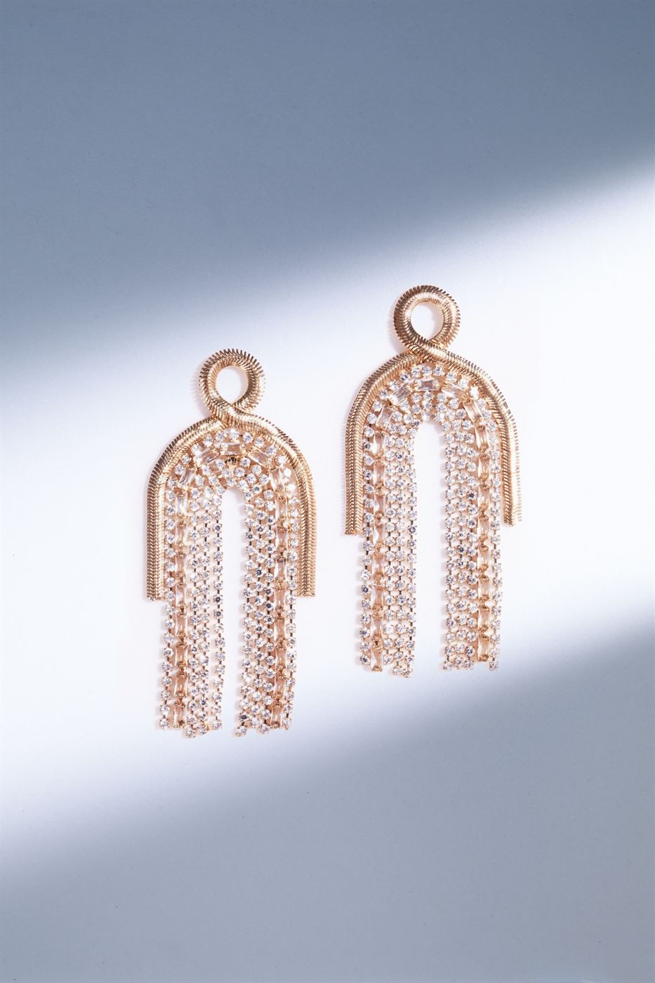Multi Layers Long Drop Earrings - Femi9 EG