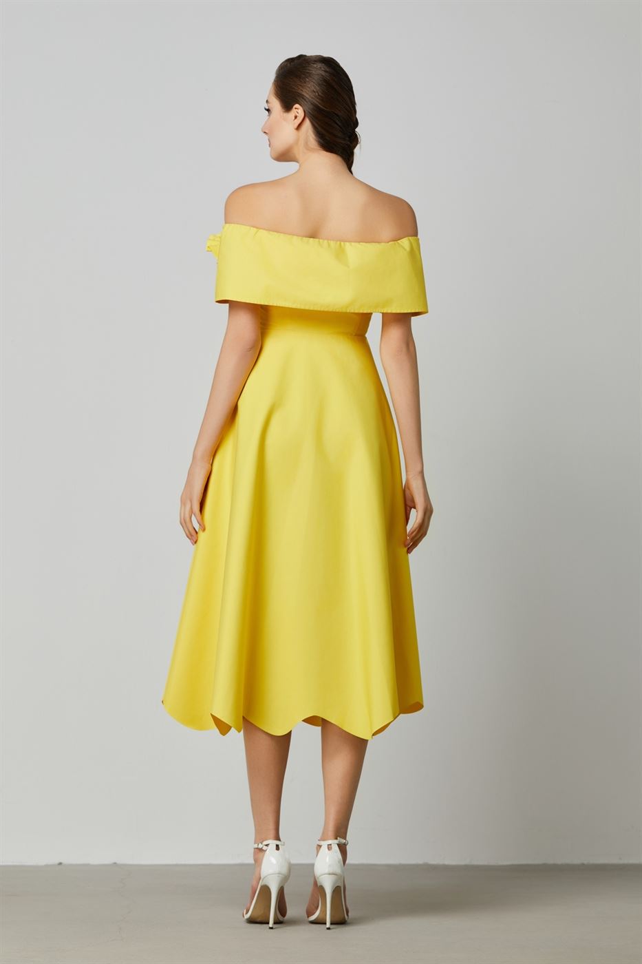 3D Flowers Midi Dress - Femi9 EG
