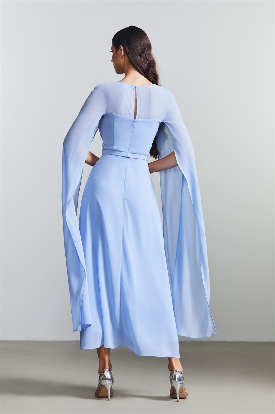 Chiffon Midi Dress - Femi9 EG