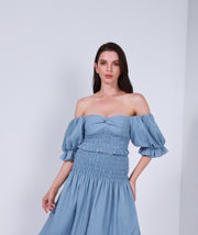 Puff Sleeves Top - Femi9 EG