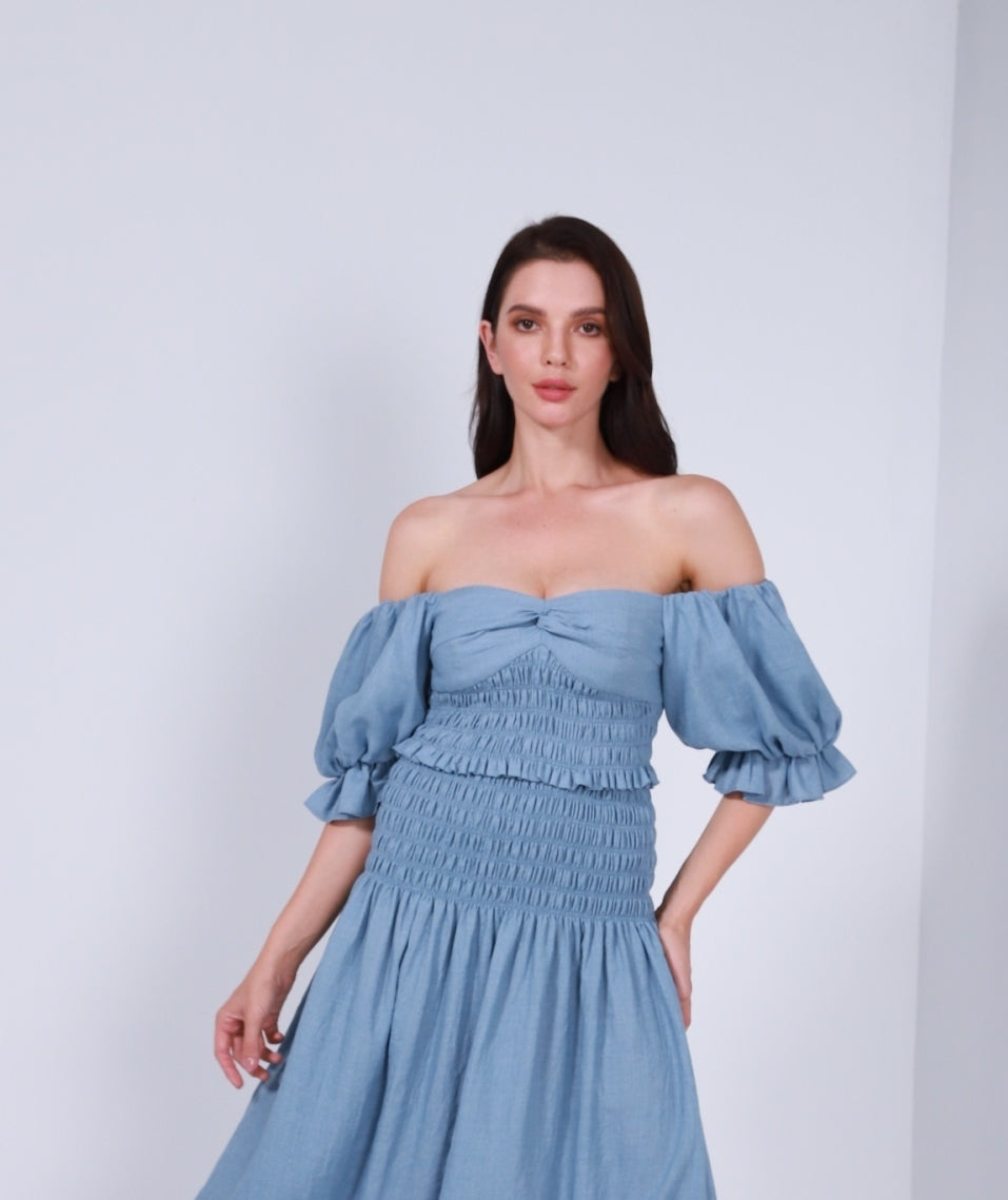 Puff Sleeves Top - Femi9 EG