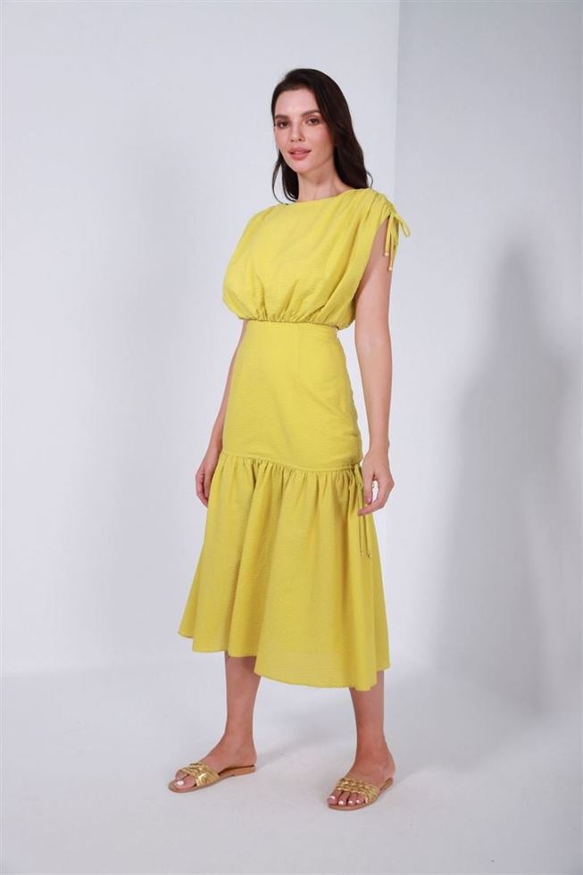 Ruffled Midi Skirt - Femi9 EG