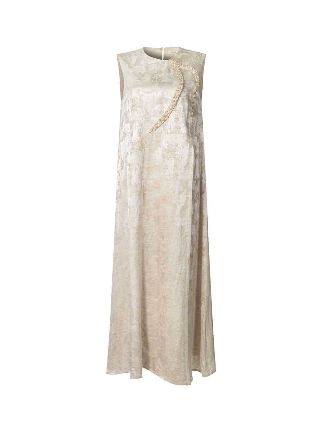 Embellished A Shape Kaftan - Femi9 EG