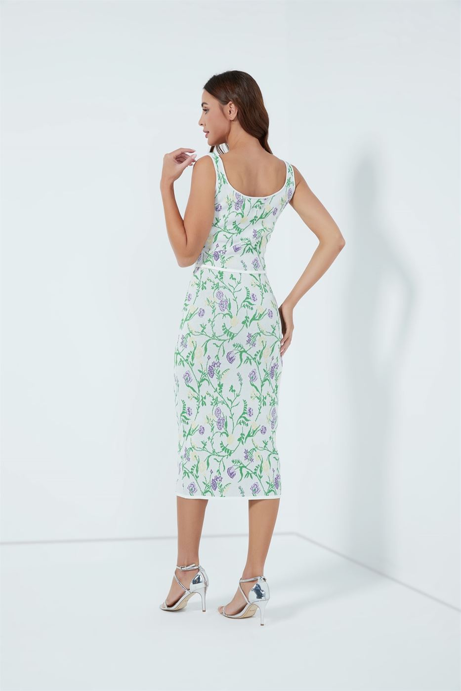 Pencil Jacquard Skirt - Femi9 EG