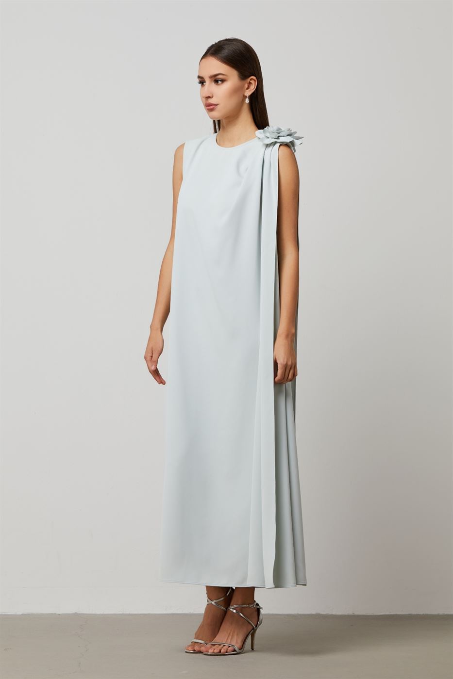 Flower Applique Dress - Femi9 EG
