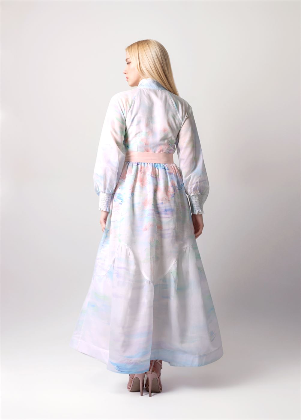 Pink Belted Dress - Femi9 EG